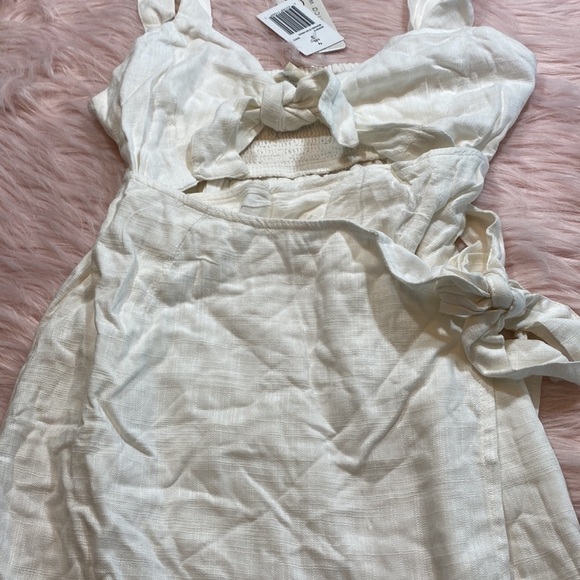NWT L*Space Morning Star Coverup Dress in White sz S - Picture 8 of 14
